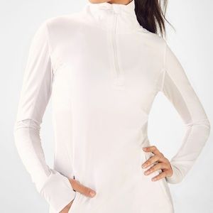 Fabletics 1/2 Zip Workout Long Sleeve